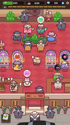 Download Cat Mafia : Idle Tycoon Games Terbaru – Game Simulasi Kucing - Screenshot 18